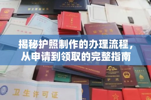 滨海揭秘护照制作的办理流程，从申请到领取的完整指南