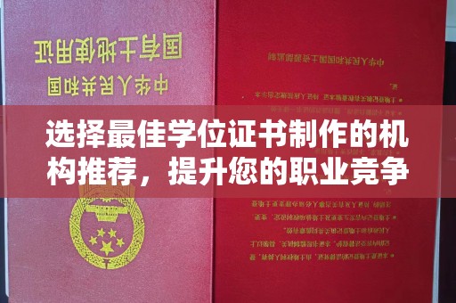 滨海选择最佳学位证书制作的机构推荐，提升您的职业竞争力