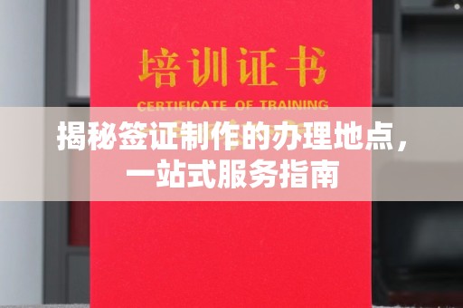 滨海揭秘签证制作的办理地点，一站式服务指南