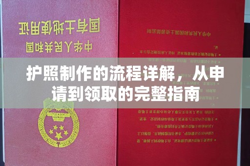 滨海护照制作的流程详解，从申请到领取的完整指南